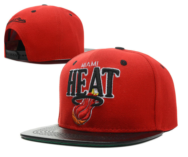 Miami Heat Snapback Hat SD 1